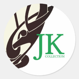 JK Collection Classic Round Aufkleber