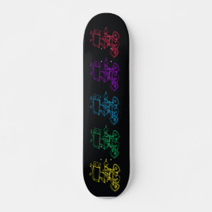 JKreutzer Grafik-Vorlagen-Skateboard Skateboard