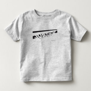 JL B/W Skeved Kleinkind T-shirt