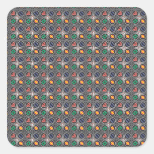 JL Core Supreme 9 Quadratischer Aufkleber