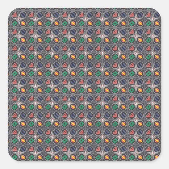 JL Core Supreme 9 Quadratischer Aufkleber (Vorderseite)