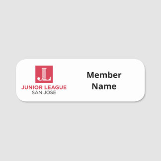 JLSJ Magentic Name Tag - Nur für JLSJ-Mitglieder Namensschild