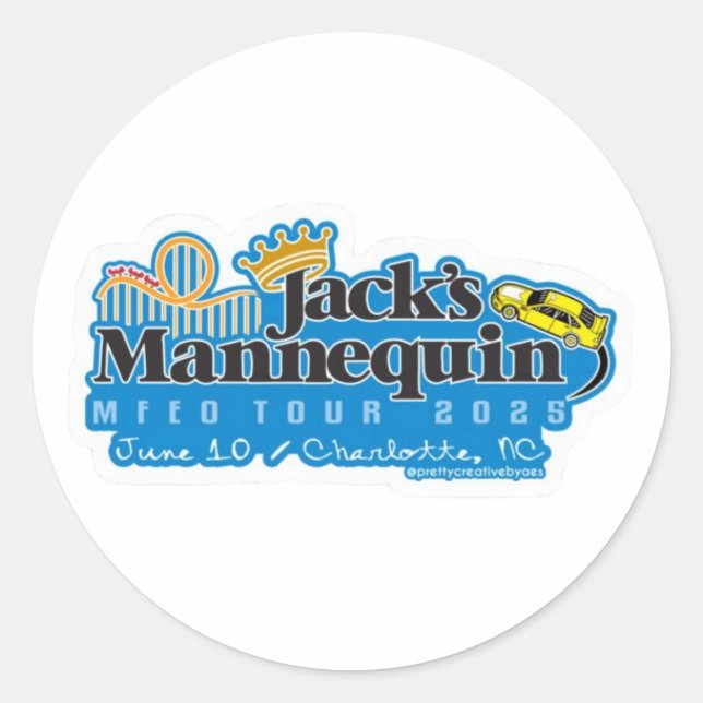 JM MFEO Tour - Charlotte Sticker (Vorderseite)
