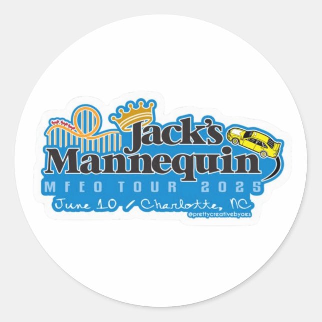 JM MFEO Tour - Charlotte Sticker (Vorderseite)