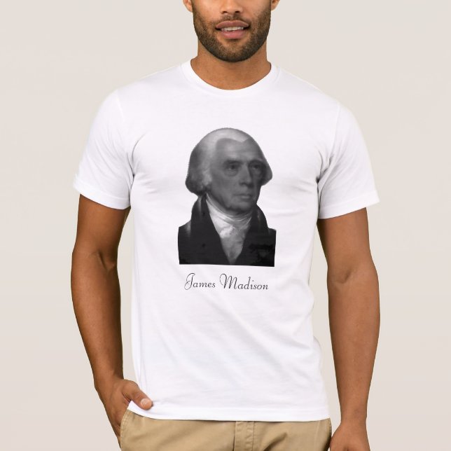 JMadison T-Shirt, James Madison T-Shirt (Vorderseite)