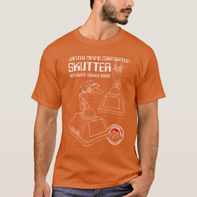 JMC Skutter Motorisierter Servicedroid Geschenk Mä T-Shirt (Vorderseite)
