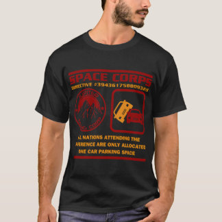 JMC Space Corps Direktive 39436175880932/B Parken T-Shirt