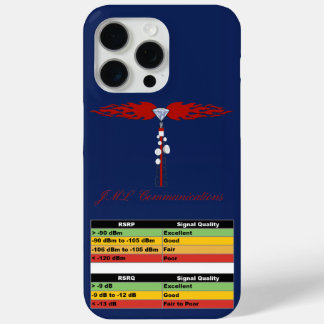 JML Communications Tower Logo & RSRP Signalstärke Case-Mate iPhone Hülle