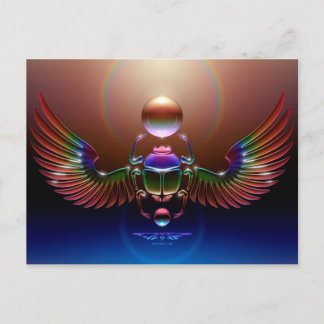 JMR - Crystal Scarab Postkarte