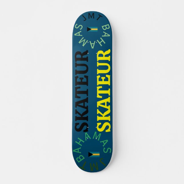 JMT BAHAMAS 7 3/4" Skateboard Deck (Vorne)