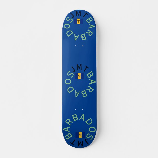 JMT BARBADOS 7 3/4" Skateboard Deck (Vorne)