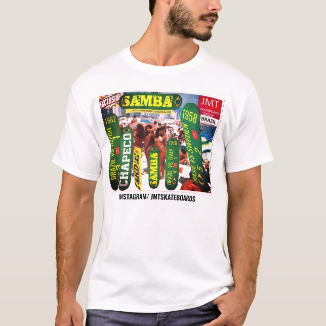 JMT BRAZIL SKATEBOARD T - Shirt (Vorderseite)