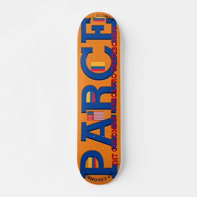 JMT COLOMBIA PARCE 7 3/4" Skateboarddecke Skateboard (Vorne)
