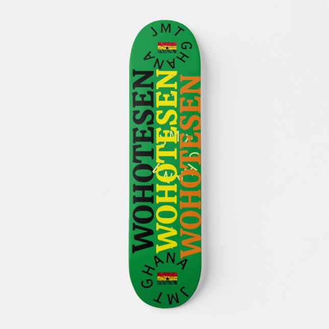 JMT GHANA 7 3/4" Skateboard Deck (Vorne)