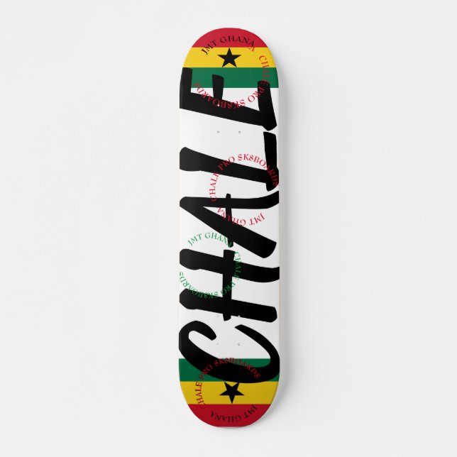 JMT GHANA CHALLA 7 3/4" Skateboard Deck (Vorne)