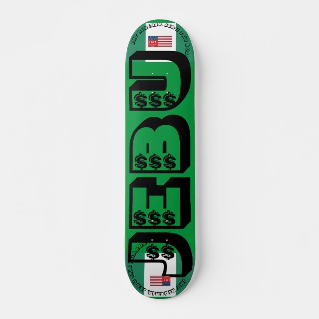 JMT NIGERIA - JEBU 7 3/4" Skateboard Deck (Vorne)