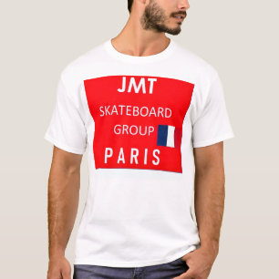 JMT PARIS SK8 Herren Basic T-Shirt