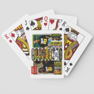 JMT SKATEBOARD Klassische Spielkarten