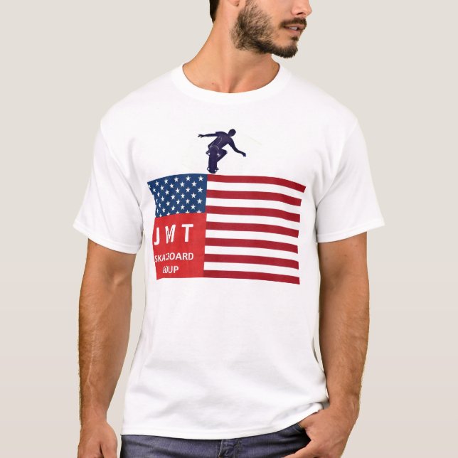 JMT SKATEBOARD OFFIZIELLER T - Shirt (Vorderseite)
