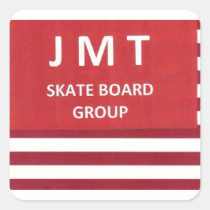 JMT Square Stickers