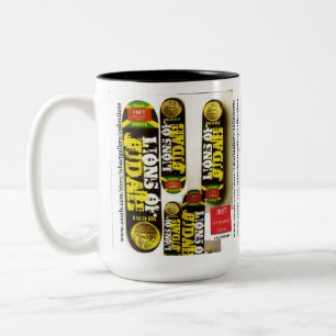 JMT. Zweifarben-Tasse, 0,44 l Zweifarbige Tasse