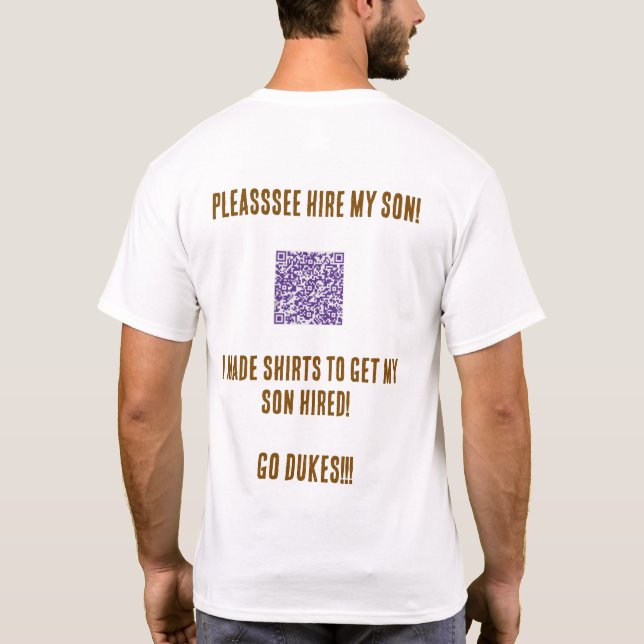 JMU Parent Son Shirt (Rückseite)