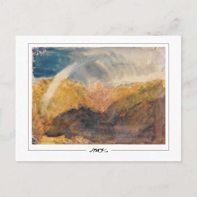 JMW Turner #14-2 - Fine Art Postcard Postkarte (Vorderseite)