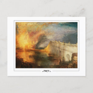 JMW Turner #19-3 - Fine Art Postcard Postkarte