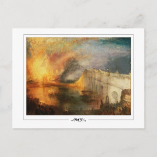 JMW Turner #19-3 - Fine Art Postcard Postkarte