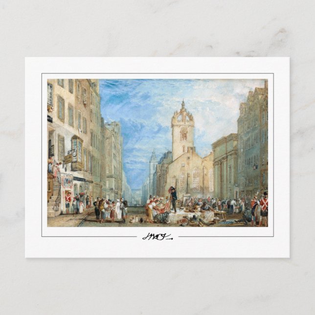 JMW Turner #22-3 - Fine Art Postcard Postkarte (Vorderseite)
