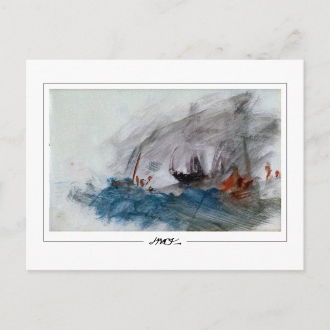 JMW Turner #230 - Fine Art Postcard Postkarte (Vorderseite)