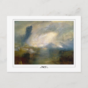 JMW Turner #283-2 - Kunstpostkarte Postkarte