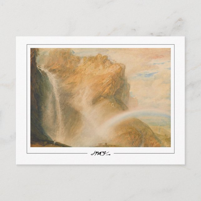 JMW Turner #29 - Fine Art Postcard Postkarte (Vorderseite)