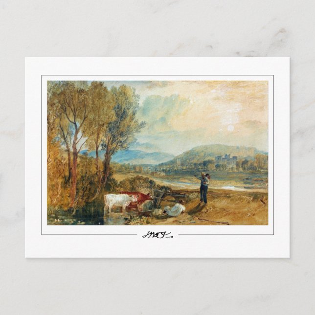 JMW Turner #31-3 - Fine Art Postcard Postkarte (Vorderseite)