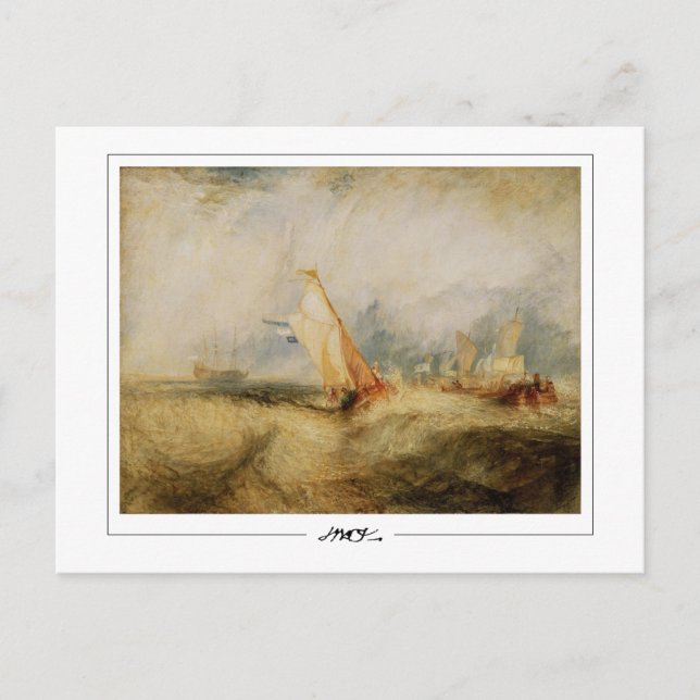 JMW Turner #32 - Fine Art Postcard Postkarte (Vorderseite)