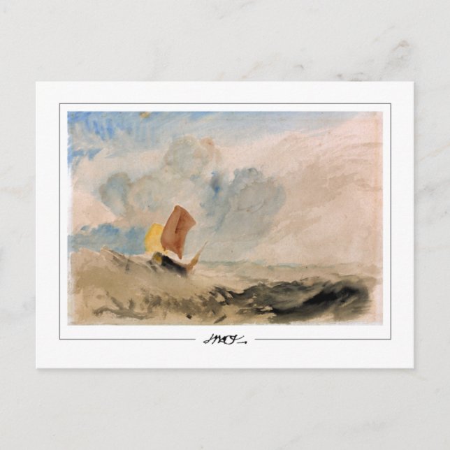 JMW Turner #393 - Fine Art Postcard Postkarte (Vorderseite)