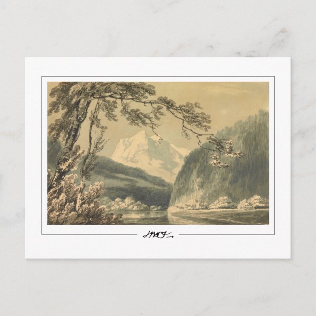 JMW Turner #546-3 - Fine Art Postcard Postkarte (Vorderseite)