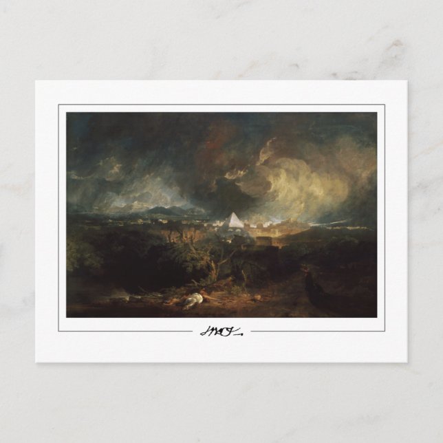 JMW Turner #7-2 - Kunstpostkarte Postkarte (Vorderseite)