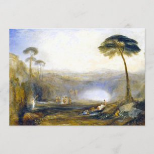 JMW Turner die goldenen Ast-Einladungen Einladung