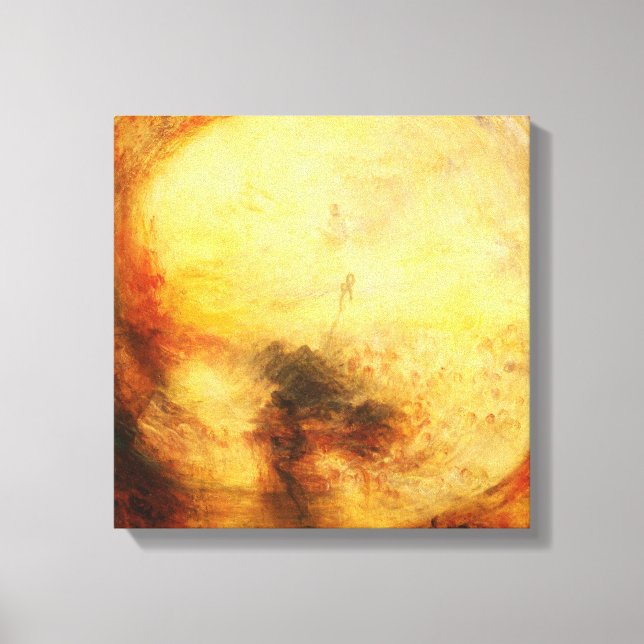 JMW Turner Licht und Farbe Leinwanddruck (Vorderseite)