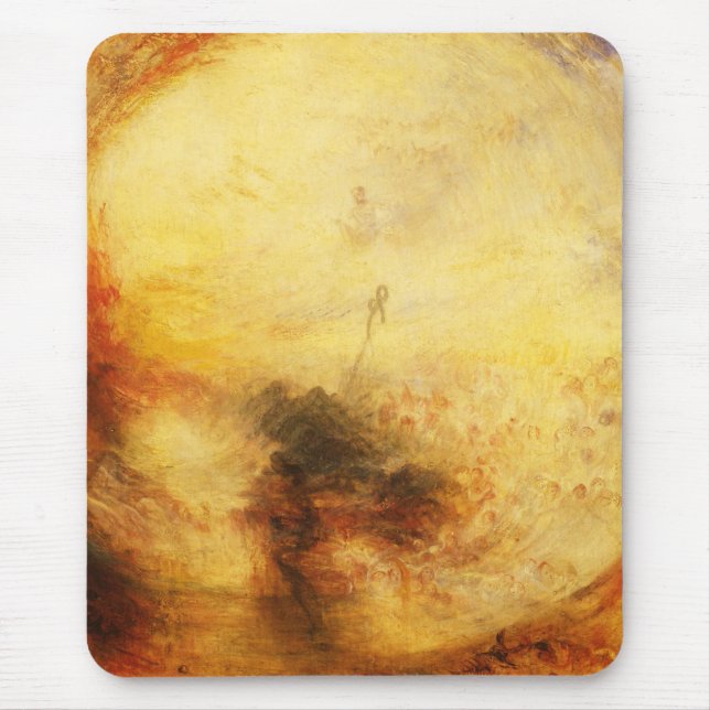 JMW Turner Licht-und Farbmausunterlage Mousepad (Vorne)