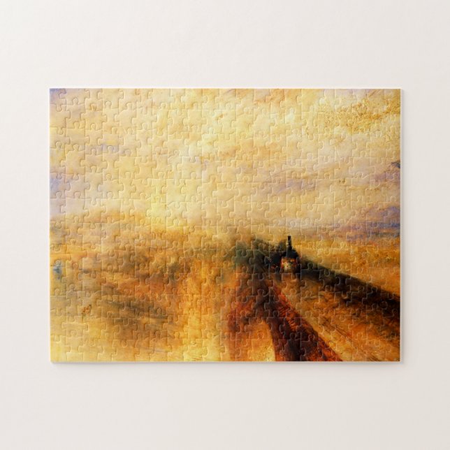 JMW Turner Rain Steam und Speed Puzzle (Horizontal)