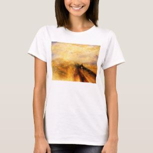 JMW Turner Regen-Dampf und Geschwindigkeits-T - T-Shirt