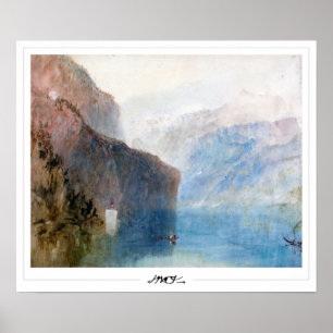 JMW Turner Zediging Art Poster #4