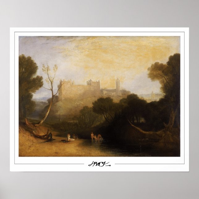 JMW Turner Zedign Art Poster #10-3 (Vorne)