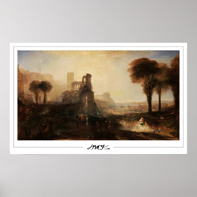 JMW Turner Zedign Art Poster #164-3 (Vorne)