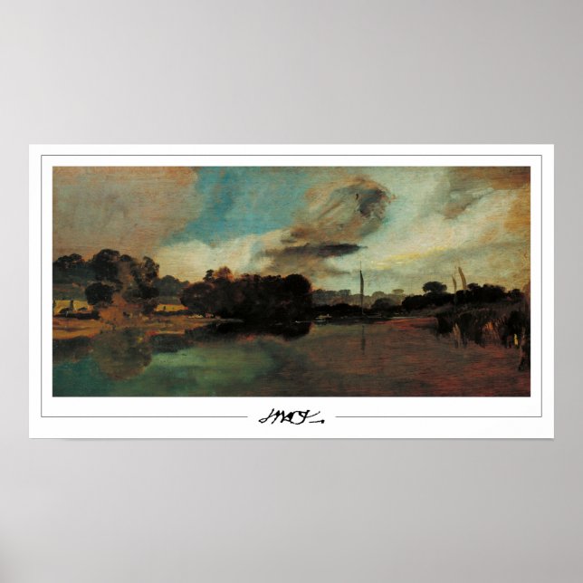 JMW Turner Zedign Art Poster #22 (Vorne)
