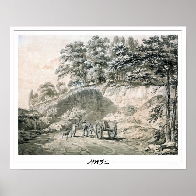 JMW Turner Zedign Art Poster #242-2 (Vorne)