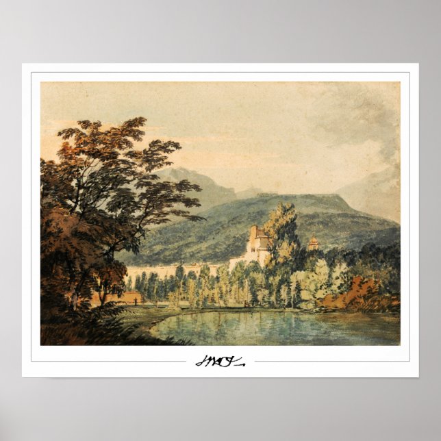 JMW Turner Zedign Art Poster #28-2 (Vorne)