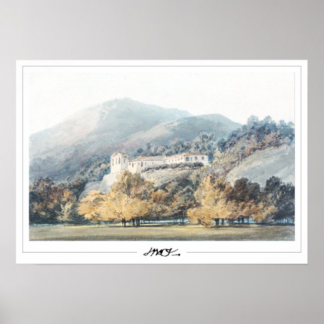 JMW Turner Zedign Art Poster #28-3 (Vorne)